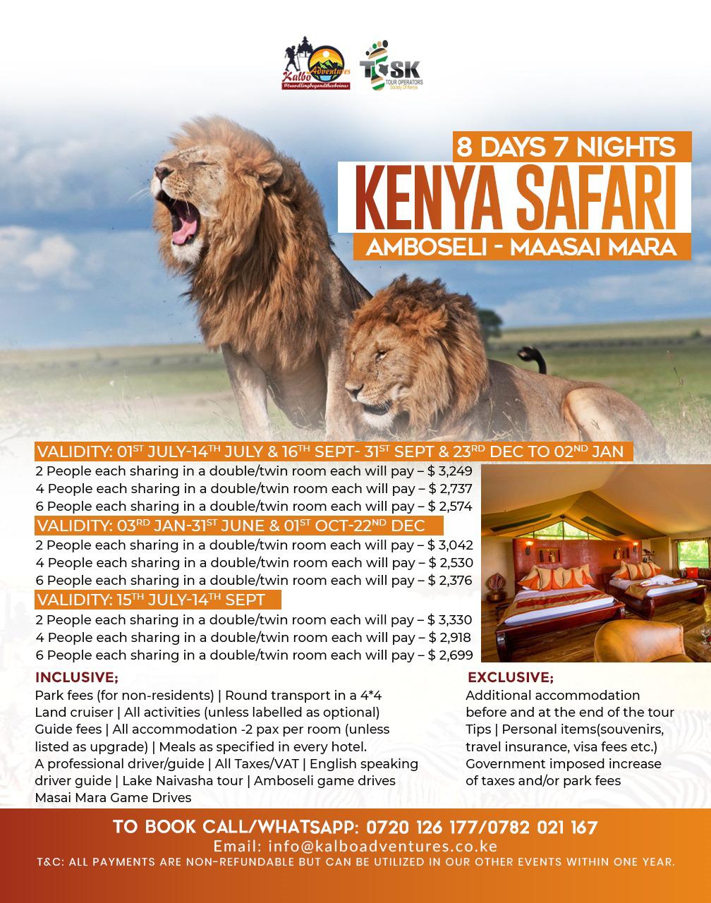 Amboseli - Masai Mara